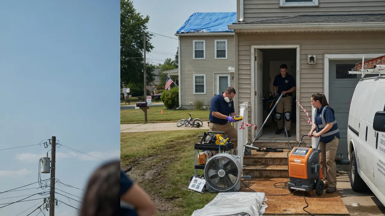 Water Damage Repair in Harrisburg, NC near me